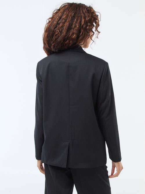 Veste de tailleur avec ouverture double boutonnage - Kiabi