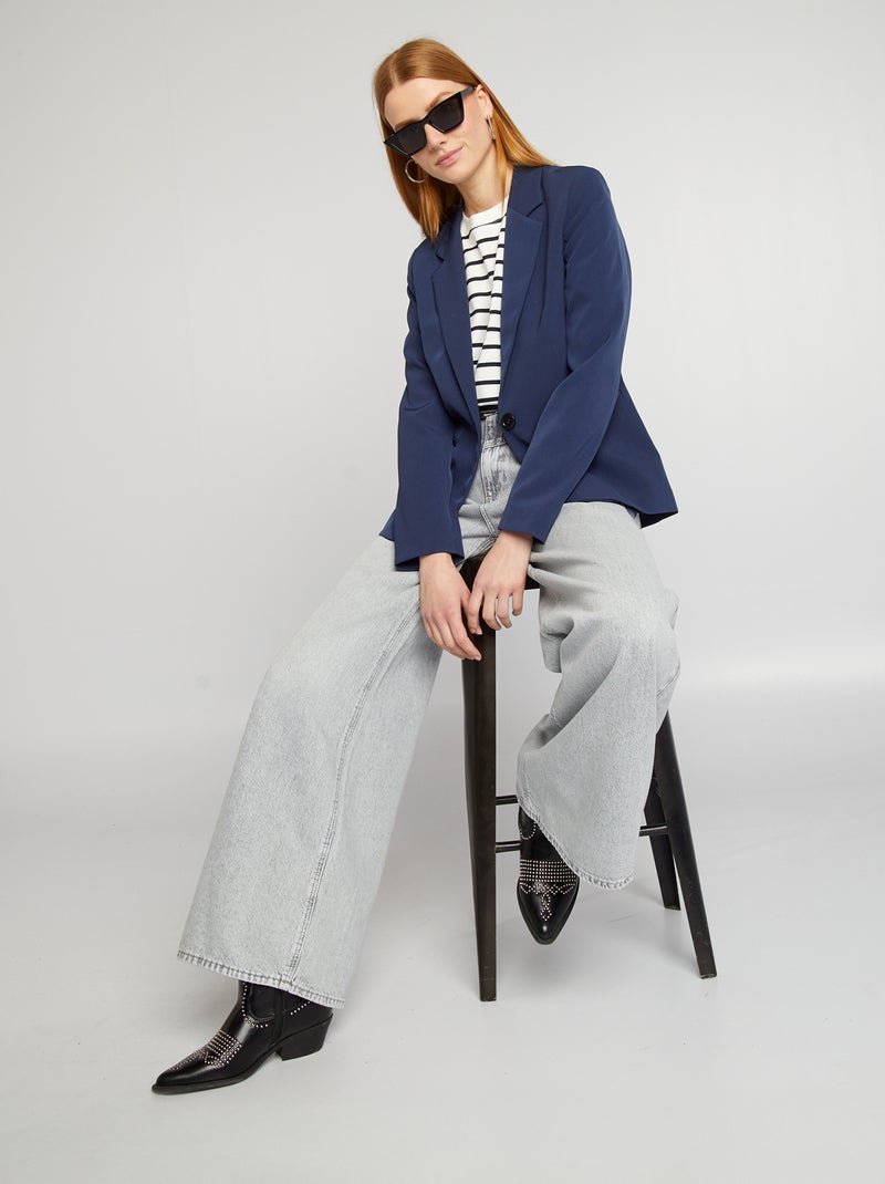 Veste de tailleur Bleu marine - Kiabi