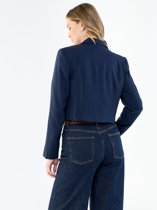 Veste de tailleur coupe courte - Kiabi
