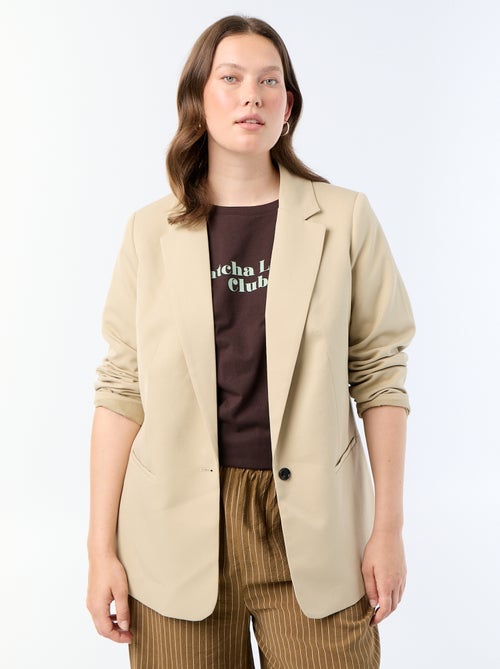 Veste de tailleur longue - Kiabi