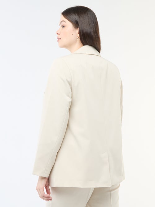 Veste de tailleur longue - Kiabi