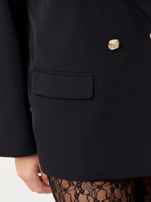 Veste de tailleur longue cintrée - Kiabi Veste de tailleur longue cintrée - Kiabi