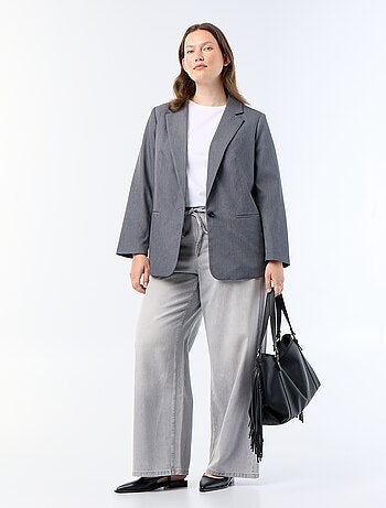 Veste de tailleur longue