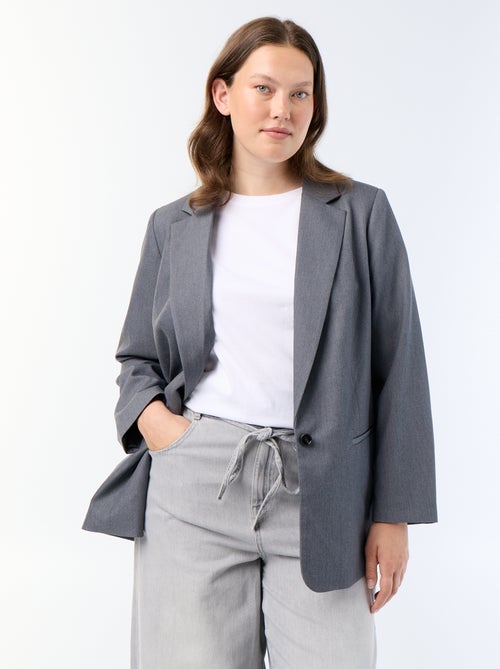 Veste de tailleur longue - Kiabi