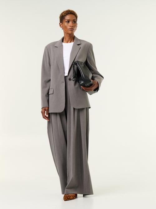 Veste de tailleur longue - Kiabi