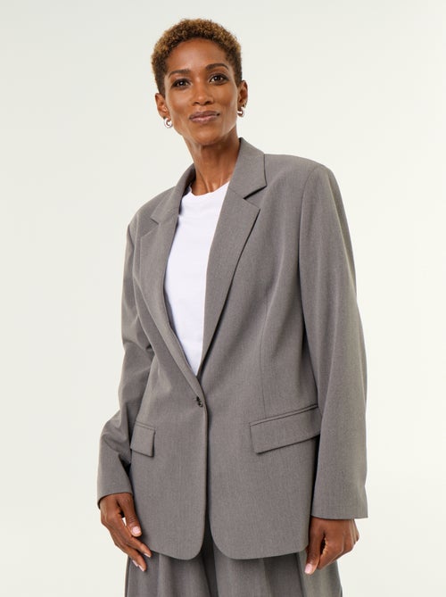 Veste de tailleur longue - Kiabi