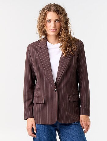 Veste de tailleur longue