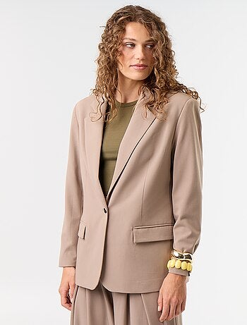 Veste de tailleur longue