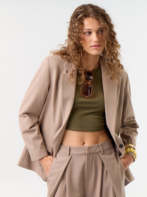 Veste de tailleur longue - Kiabi Veste de tailleur longue - Kiabi