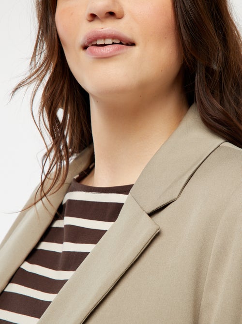 Veste de tailleur longue - Kiabi