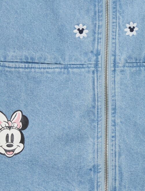 Veste denim à capuche 'Minnie' de 'Disney' - Kiabi