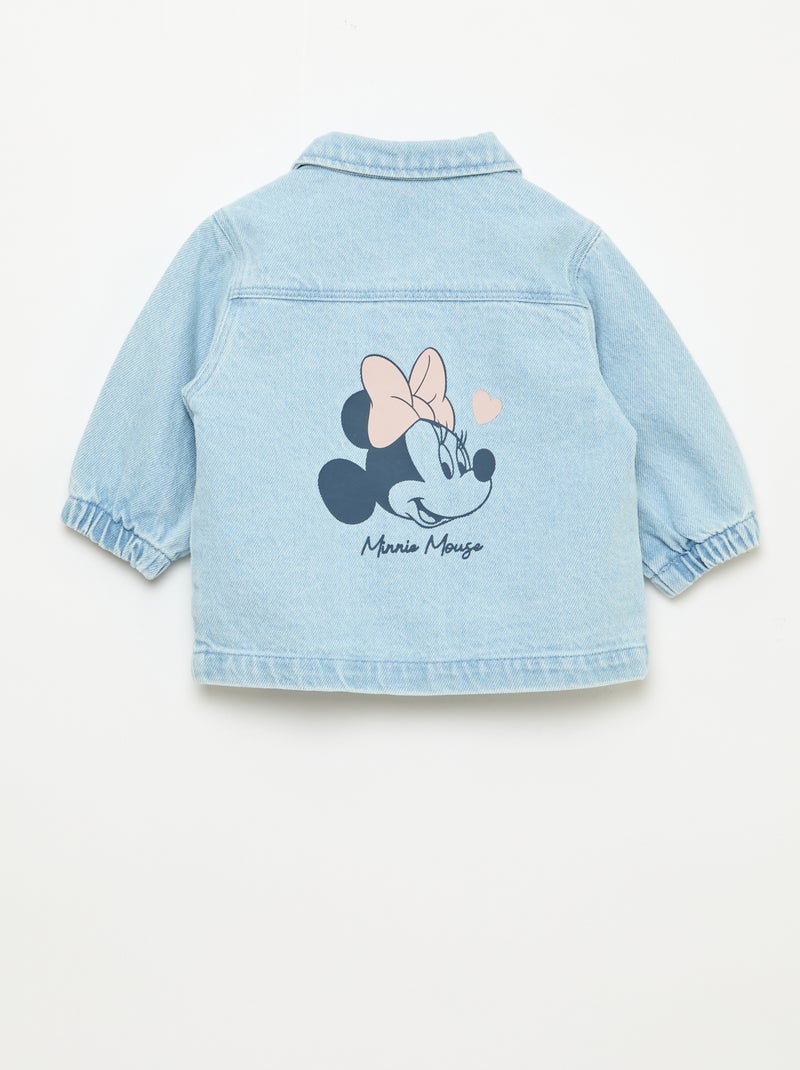 Veste denim imprimé 'Minnie' Denim - Kiabi