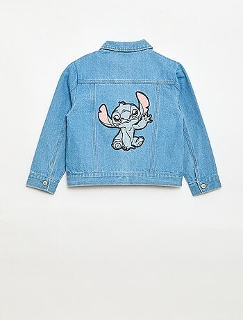 Veste denim 'Stitch' boutonnée