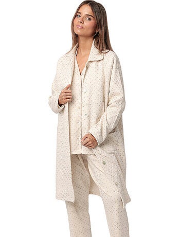 Veste d'intérieur organic dots