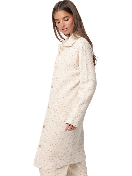 Veste d'intérieur organic dots - Kiabi