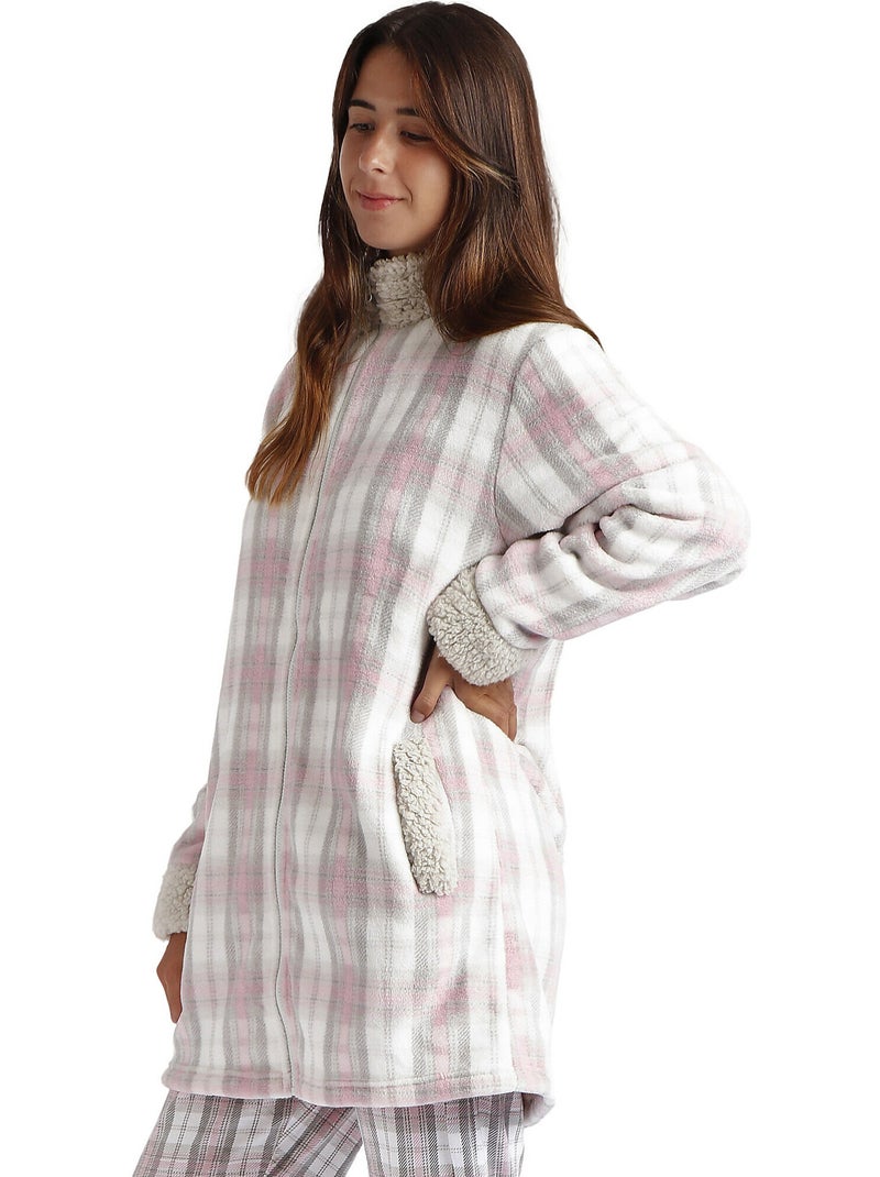 Veste d'intérieur pink paradise Rose - Kiabi