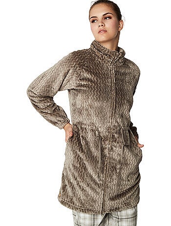 Veste d'intérieur robe de chambre zippée supersoft complementos