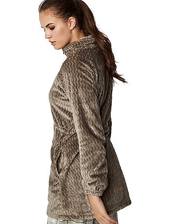 Veste d'intérieur robe de chambre zippée supersoft complementos