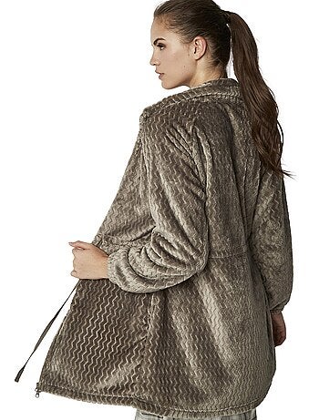 Veste d'intérieur robe de chambre zippée supersoft complementos