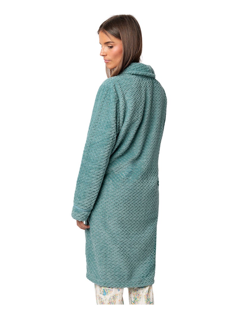 Veste d'intérieur soft peacock Bleu turquoise - Kiabi