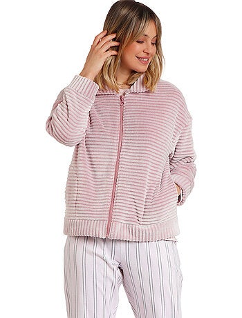 Veste d'intérieur zippée magic time