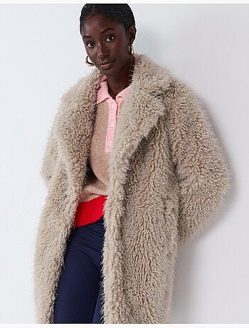 Veste effet fourrure, mo fashion