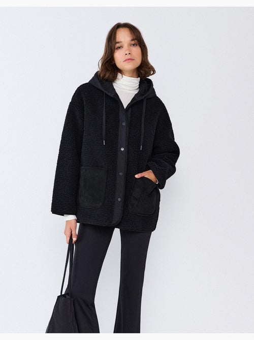 Veste effet sherpa, mo fashion - Kiabi Veste effet sherpa, mo fashion - Kiabi