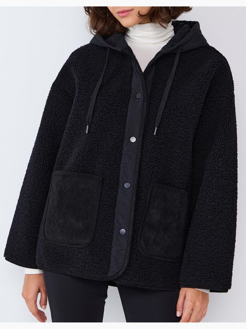 Veste effet sherpa, mo fashion - Kiabi Veste effet sherpa, mo fashion - Kiabi