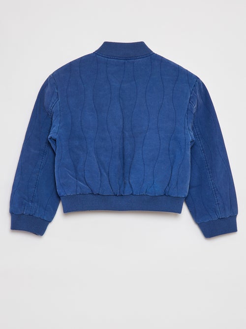 Veste en coton matelassé - Kiabi