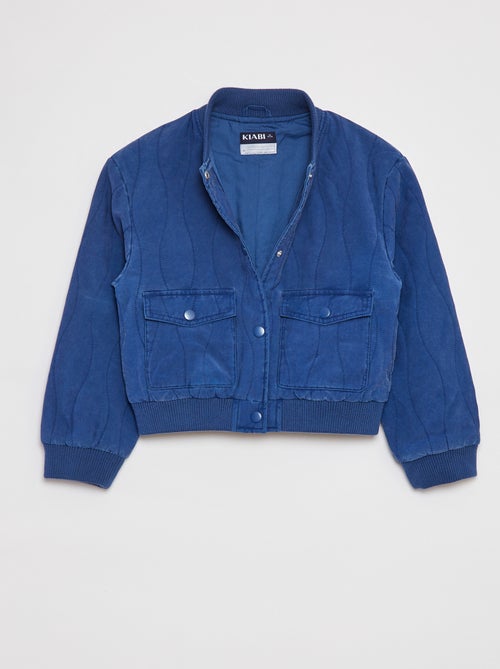 Veste en coton matelassé - Kiabi