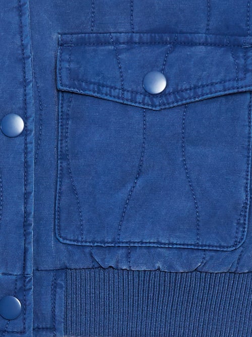 Veste en coton matelassé - Kiabi
