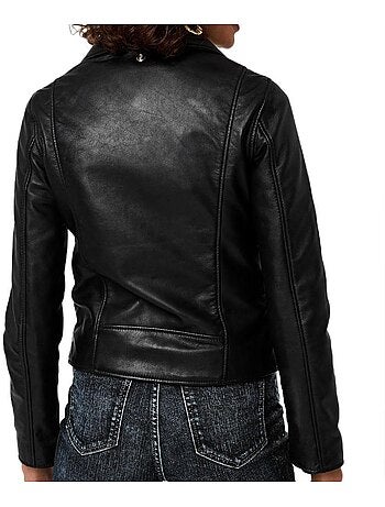 Veste en cuir femme schott