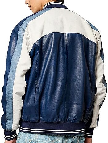 Veste en Cuir Homme Kaporal