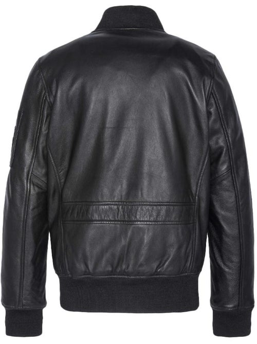 Veste en Cuir Homme Schott - Kiabi Veste en Cuir Homme Schott - Kiabi