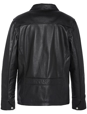 Veste En Cuir Homme Schott