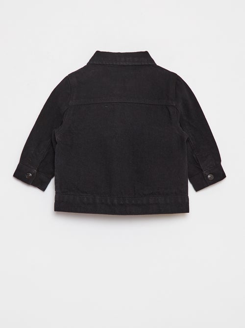 Veste en denim à manches longues - Kiabi