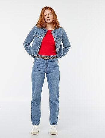 Veste en denim avec poches