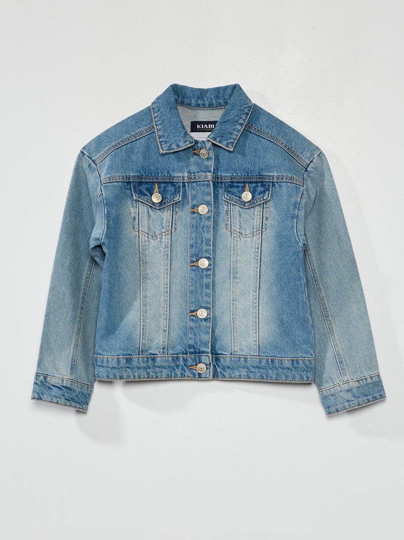 Veste en denim Bleu - Kiabi