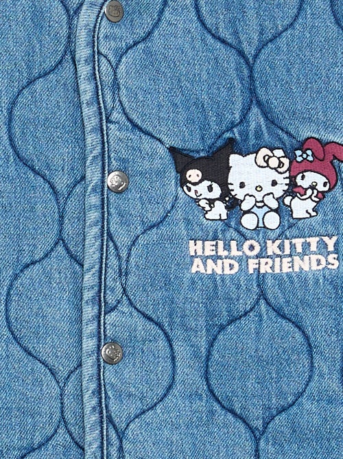 Veste en denim 'Hello Kitty' - Kiabi Veste en denim 'Hello Kitty' - Kiabi