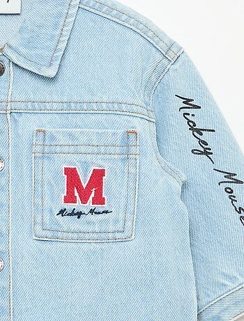 Veste en denim imprimé 'Disney'