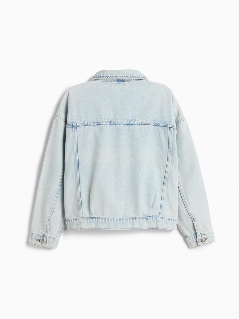 Veste en denim, mo fashion Bleu - Kiabi