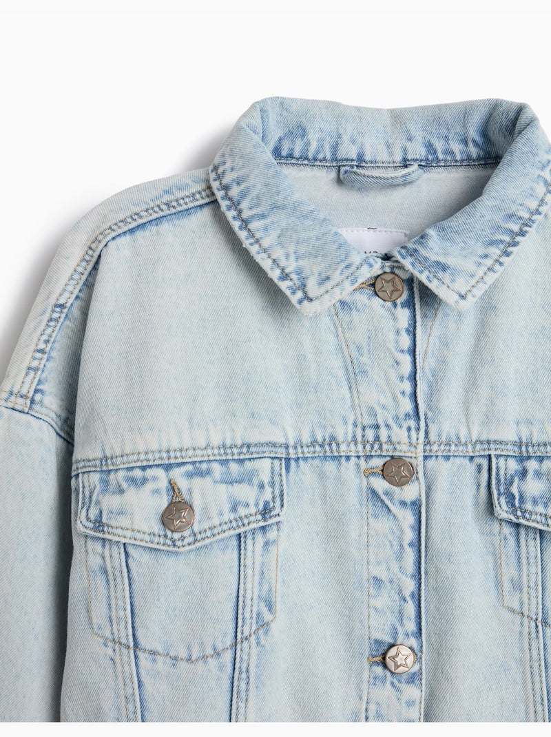 Veste en denim, mo fashion Bleu - Kiabi