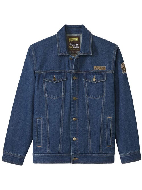 Veste en jean authentique - atlas for men - Kiabi Veste en jean authentique - atlas for men - Kiabi
