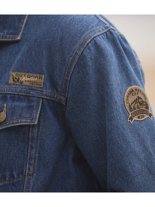Veste en jean authentique - atlas for men - Kiabi Veste en jean authentique - atlas for men - Kiabi