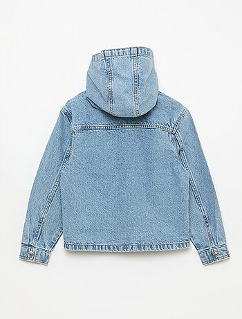 Veste en jean avec capuche