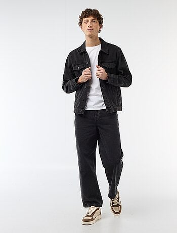 Veste en jean avec poches poitrine