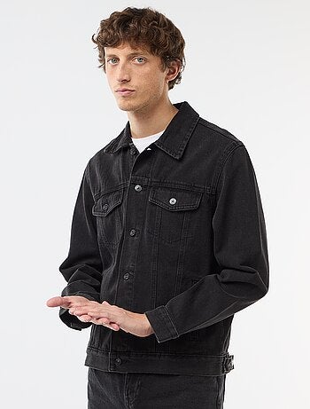 Veste en jean avec poches poitrine