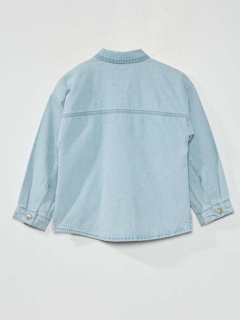 Veste en jean Bleu - Kiabi