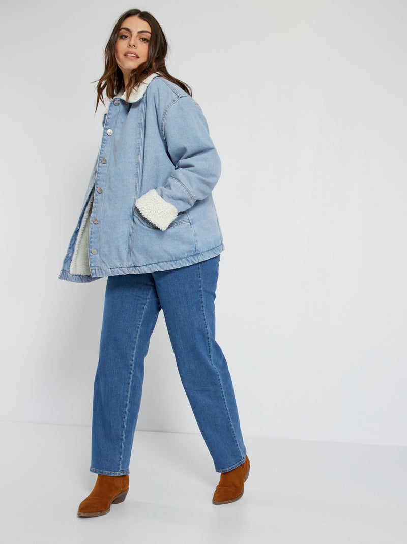 Veste en jean Bleu - Kiabi