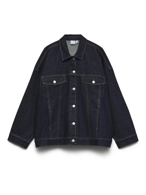 Veste en Jean Brut Femme Vero Moda Curve Tessa - Kiabi Veste en Jean Brut Femme Vero Moda Curve Tessa - Kiabi